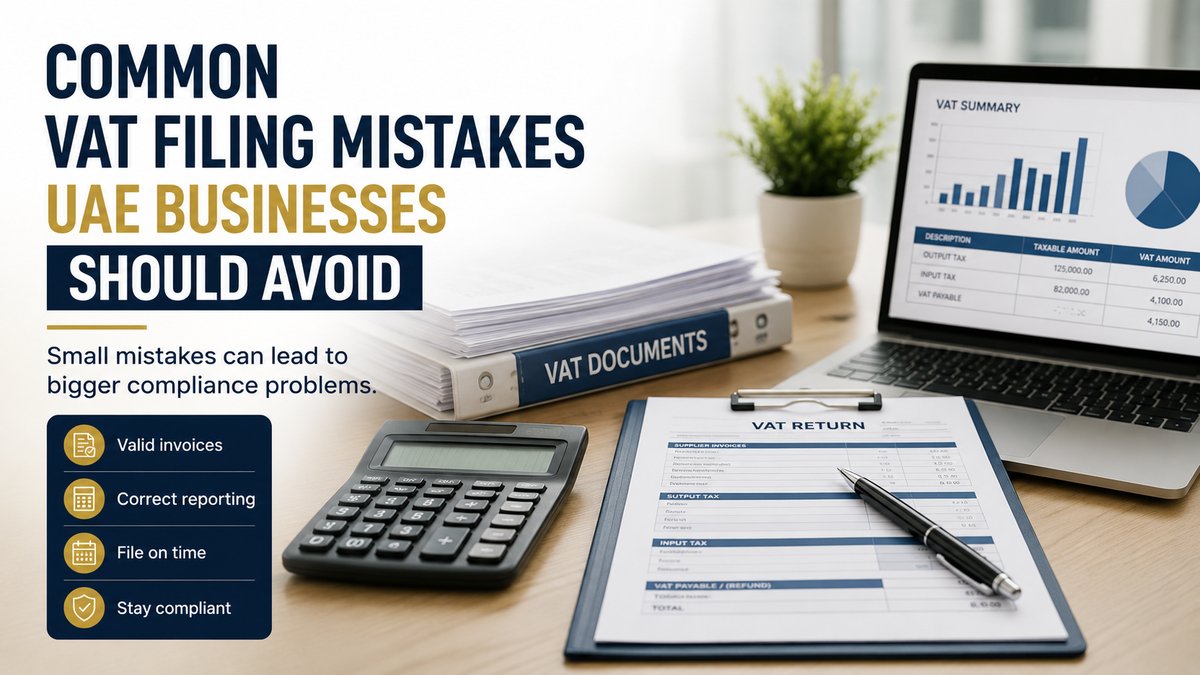Common VAT Filing Mistakes UAE Businesses Should Avoid