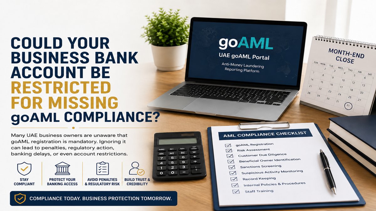 Your Business Bank Account Could Be Frozen Because of GoAML — And Many Owners Don't Know It Yet