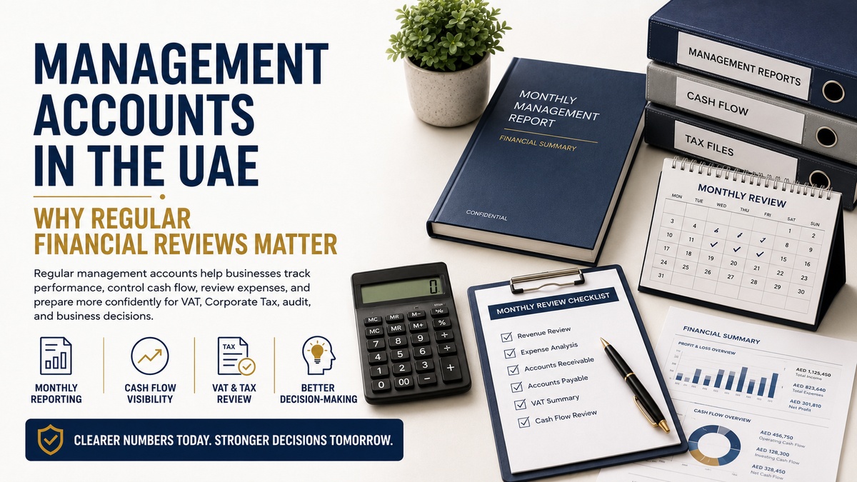 Management Accounts in the UAE: Why Regular Financial Reviews Matter
